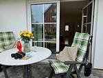 Terrasse - Ferienwohnung Watten Perle - Top-Hundeurlaub