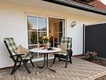 Terrasse - Ferienwohnung Watten Perle - Top-Hundeurlaub