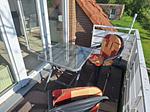 Balkon - Ferienwohnung Robbe - Top-Hundeurlaub
