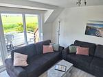 Wohnzimmer - Ferienwohnung Robbe - Top-Hundeurlaub