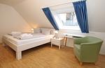 gemütliches Doppelbett - Gmelinstraße 23, Whg. 6 - Top-Hundeurlaub