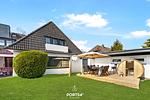 Terrasse - Ferienhaus Villa Meerzeit Büsum - Top-Hundeurlaub