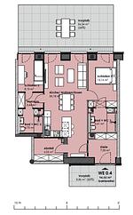 Grundriss - FeWo Seemannsgarn in PRORA - 7.04 - Top-Hundeurlaub