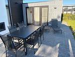 Chalet Ocean Lodge mit Zaun & Windschutz am Strandaufgang G127 - Top-Hundeurlaub
