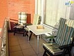 Balkon - Ferienwohnung Inselheimat B42 - Top-Hundeurlaub