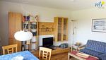 Wohnzimmer - Ferienwohnung Inselheimat B42 - Top-Hundeurlaub