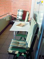 Balkon - Ferienwohnung Inselheimat B42 - Top-Hundeurlaub