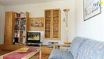 Wohnzimmer - Ferienwohnung Inselheimat B42 - Top-Hundeurlaub