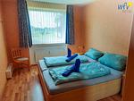 Schlafzimmer - Ferienwohnung Inselheimat B42 - Top-Hundeurlaub