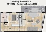 Grundriss - Ferienwohnung Inselheimat B42 - Top-Hundeurlaub