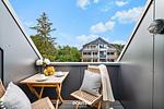 Balkon - Ferienwohnung TheViewA15 Mole 15 Dagebüll - Top-Hundeurlaub