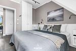 Schlafzimmer - Ferienwohnung TheViewA15 Mole 15 Dagebüll - Top-Hundeurlaub