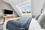 Schlafzimmer - Ferienwohnung TheViewA15 Mole 15 Dagebüll - Top-Hundeurlaub