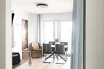 Küche / Küchenzeile - Ferienwohnung TheViewA15 Mole 15 Dagebüll - Top-Hundeurlaub