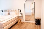 Schlafzimmer - Ferienwohnung TheViewA15 Mole 15 Dagebüll - Top-Hundeurlaub
