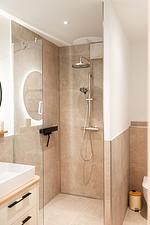 Badezimmer - Ferienwohnung TheViewA15 Mole 15 Dagebüll - Top-Hundeurlaub