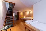 Schlafzimmer - Zwei-Zimmer-Apartment 53/05 - Top-Hundeurlaub
