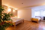 Schlafzimmer - Zwei-Zimmer-Apartment 53/05 - Top-Hundeurlaub