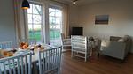 Wohn-/ Essbereich - Heugulf Ferienwohnung im Landlust Osterwarf - Top-Hundeurlaub