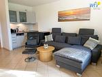 Wohnzimmer - Ferienwohnung Appartement Seemöwe - Top-Hundeurlaub