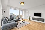 Wohnzimmer - Ferienwohnung TheViewG03 Wyk Dagebüll - Top-Hundeurlaub