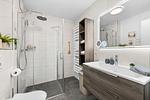 Badezimmer - Ferienwohnung TheViewB11 Meerblick Dagebüll - Top-Hundeurlaub