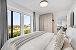 Schlafzimmer - Ferienwohnung TheViewB11 Meerblick Dagebüll - Top-Hundeurlaub