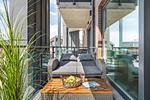Balkon - Ferienwohnung TheViewB11 Meerblick Dagebüll - Top-Hundeurlaub