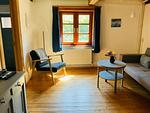 Wohnzimmer - Ferienhaus Häuschen im Norden - Top-Hundeurlaub