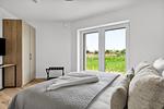 Schlafzimmer - Ferienwohnung TheViewC02 Olersem Dagebüll - Top-Hundeurlaub