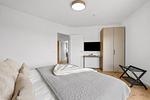 Schlafzimmer - Ferienwohnung TheViewC02 Olersem Dagebüll - Top-Hundeurlaub
