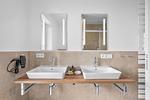 Badezimmer - Ferienwohnung TheViewC02 Olersem Dagebüll - Top-Hundeurlaub