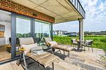 Terrasse - Ferienwohnung TheViewC02 Olersem Dagebüll - Top-Hundeurlaub