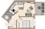 Grundriss - Ferienwohnung TheViewC01 Deichkieker 2 Dagebüll - Top-Hundeurlaub