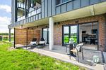 Terrasse - Ferienwohnung TheViewC01 Deichkieker 2 Dagebüll - Top-Hundeurlaub