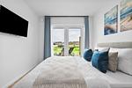 Schlafzimmer - Ferienwohnung TheViewC01 Deichkieker 2 Dagebüll - Top-Hundeurlaub