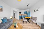 Wohnzimmer - Ferienwohnung TheViewC01 Deichkieker 2 Dagebüll - Top-Hundeurlaub