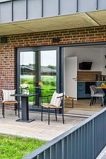 Terrasse - Ferienwohnung TheViewC01 Deichkieker 2 Dagebüll - Top-Hundeurlaub