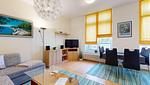 Wohnzimmer - Fewo Seestern - Top-Hundeurlaub