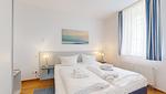 Schlafzimmer - Villa Strandblick 09 - Top-Hundeurlaub