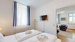 Schlafzimmer - Villa Strandblick 09 - Top-Hundeurlaub