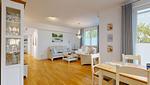 Wohnzimmer - Strandhaus Seeblick 12 - Top-Hundeurlaub