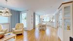 Wohnzimmer - Strandhaus Seeblick 12 - Top-Hundeurlaub