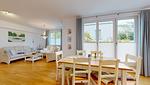 Wohnzimmer - Strandhaus Seeblick 12 - Top-Hundeurlaub