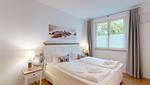 Schlafzimmer - Strandhaus Seeblick 12 - Top-Hundeurlaub