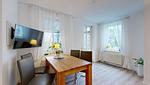 Wohnzimmer - Villa Strandblick 10 - Top-Hundeurlaub