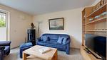 Wohnzimmer - Ferienhaus Strandamsel - Top-Hundeurlaub