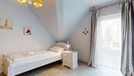 Schlafzimmer - Ferienhaus Strandamsel - Top-Hundeurlaub