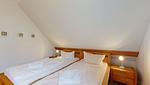 Schlafzimmer - Ferienhaus Strandamsel - Top-Hundeurlaub