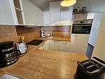 Wohnzimmer - Villa Strandblick 01 - Top-Hundeurlaub